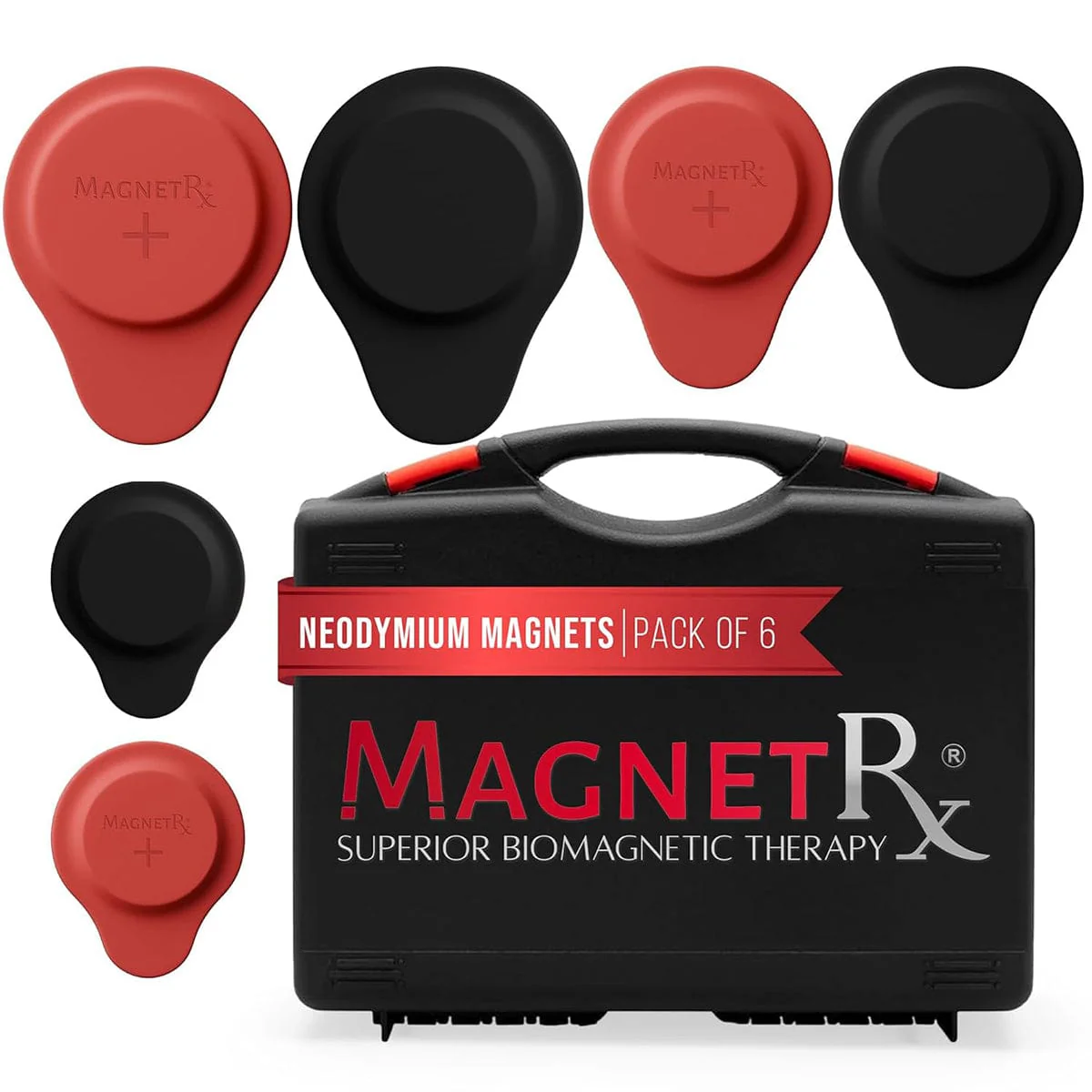 Biomagnetic Therapy Magnet Kit — Neodymium & Silicone (6 Mixed Unit) - Image 9