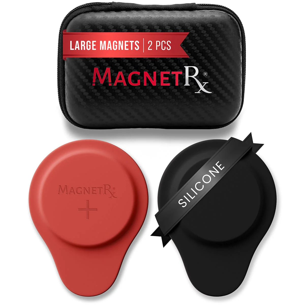 Biomagnetic Therapy Magnet Set — Neodymium & Silicone (2 Large Magnets) - Image 10