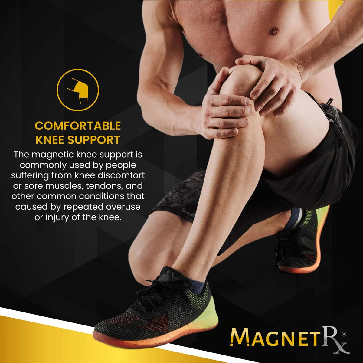 Magnetic Therapy Knee Compression Sleeves (Pair) - Image 7