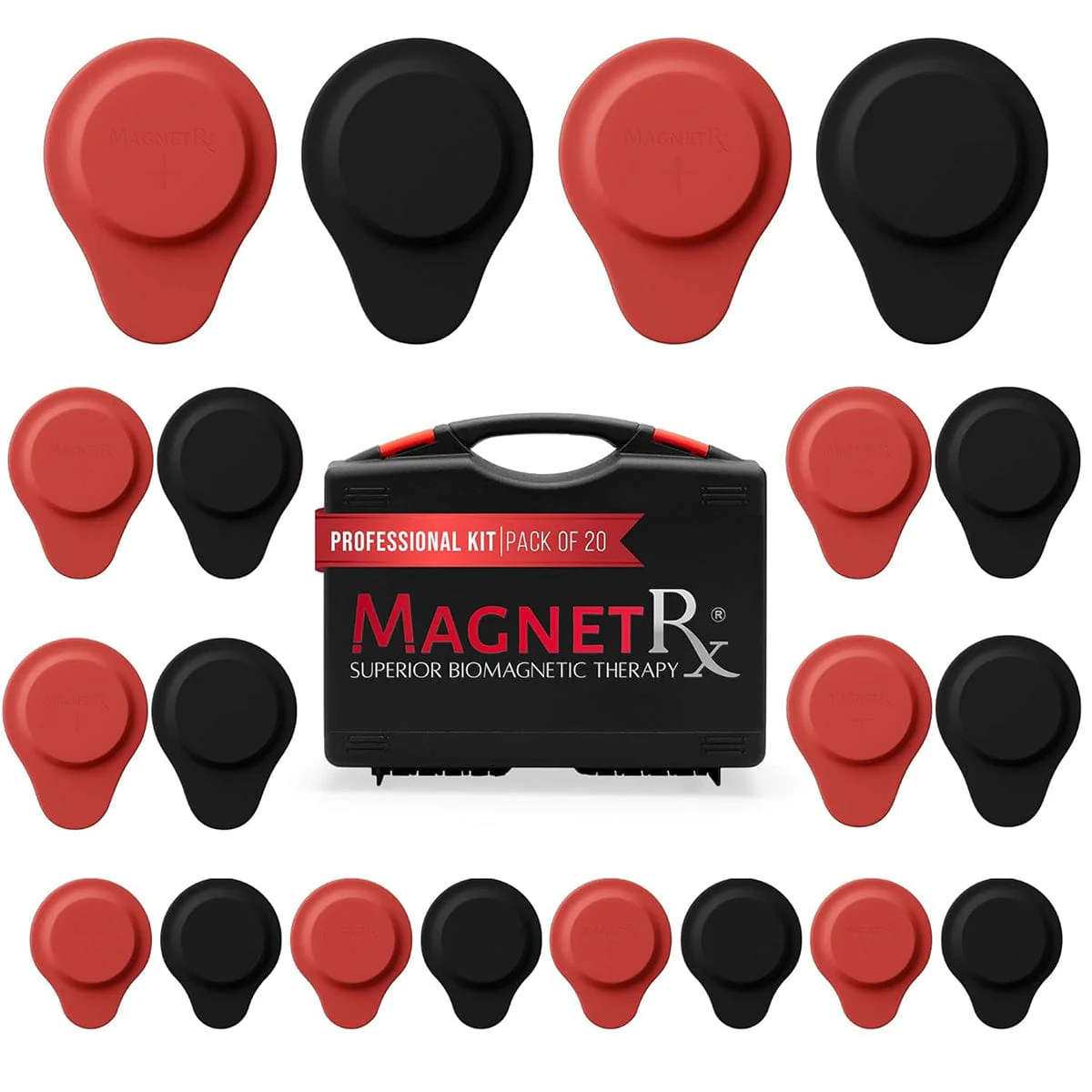 Biomagnetic Therapy Magnet Kit — Neodymium & Silicone (20 Mixed Units) - Image 9