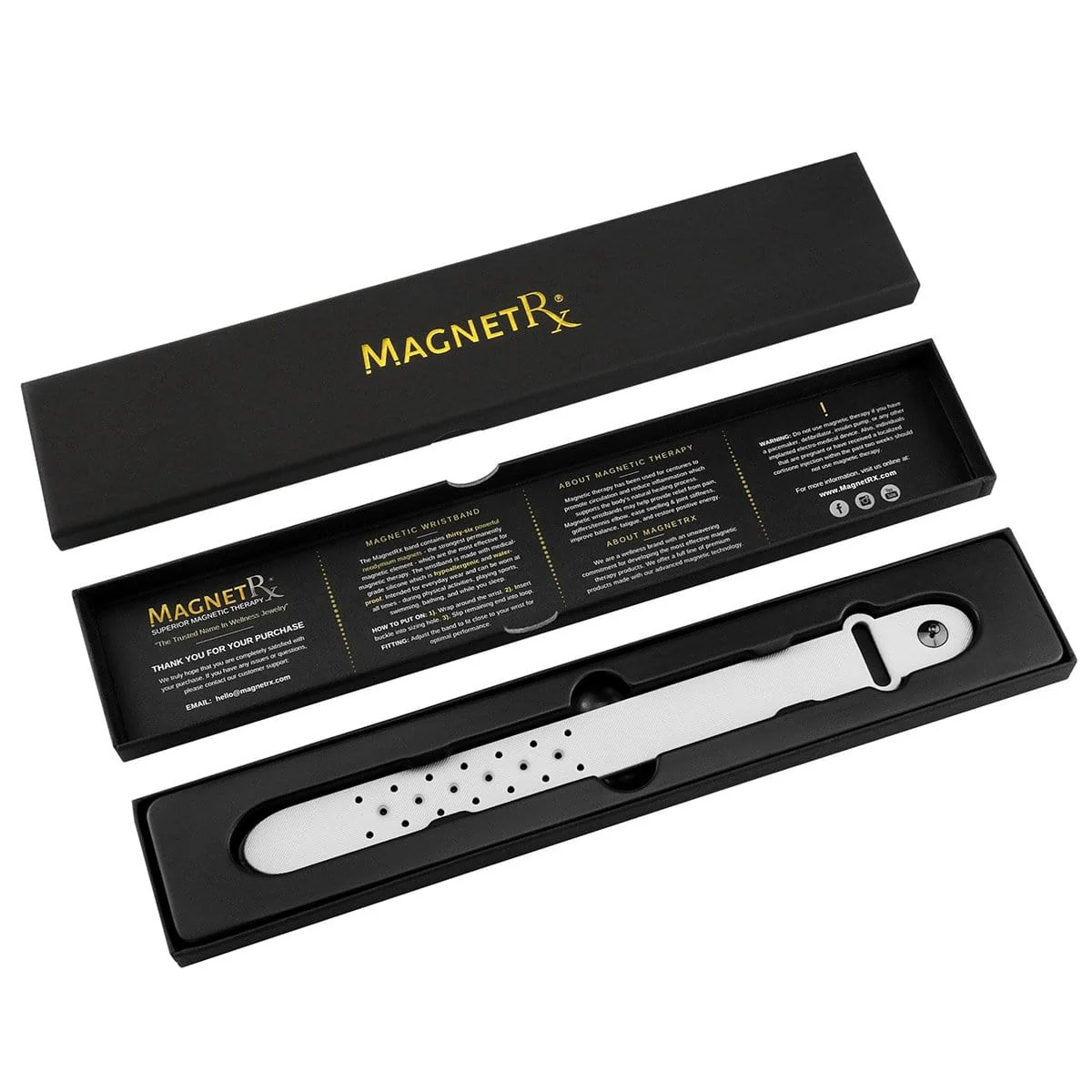 Ultra Strength Sports Magnetic Bracelet (White) - Image 8
